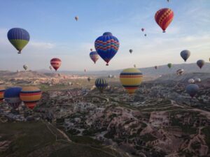 hot air balloon ride Cappadocia